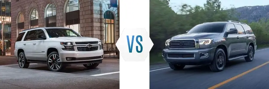 Chevrolet Tahoe Vs Toyota Sequoia Burlington Chevrolet 4867