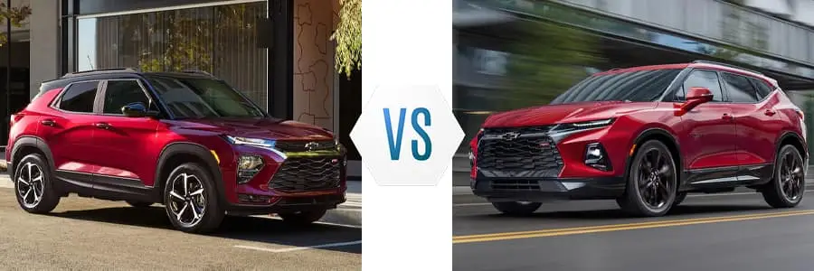 2021 Chevy Trailblazer vs Blazer | Burlington Chevrolet