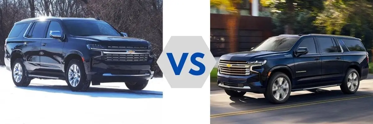 2022 Chevy Tahoe vs Chevy Suburban | Burlington Chevrolet