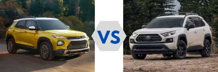 2023 Chevy Trailblazer vs Toyota RAV4 | Burlington Chevrolet