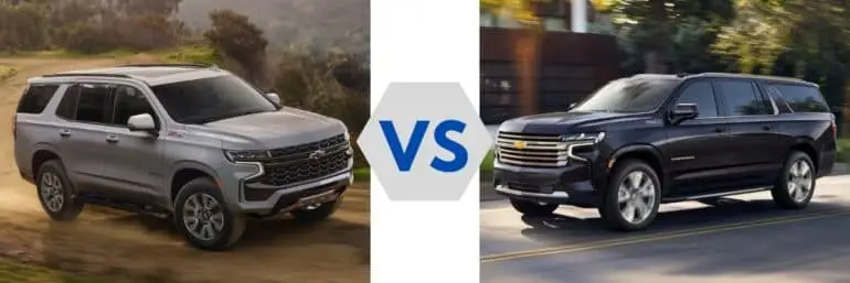 2023 Chevy Tahoe vs Chevy Suburban | Burlington Chevrolet