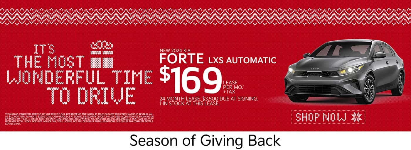 NEW 2024 KIA FORTE LXS AUTOMATIC