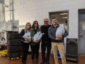 Circle BMW customers are greeted by these friendly faces at our Service Desk. Pictured from left to right are Service Greeters: Jillian Clancy, Anaiez Martinez, Circle BMW President, Tom DeFelice and Brandon Gregory.