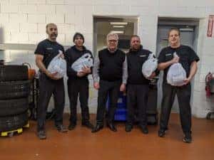Behind the scenes, Circle BMW technicians work hard to ensure vehicles are properly serviced and repaired. Technicians pictured left to right: Robert Muccigrosso, Louis Tafuri, Circle BMW President, Tom DeFelice, Lance Cornelius and Tom Weckerle.