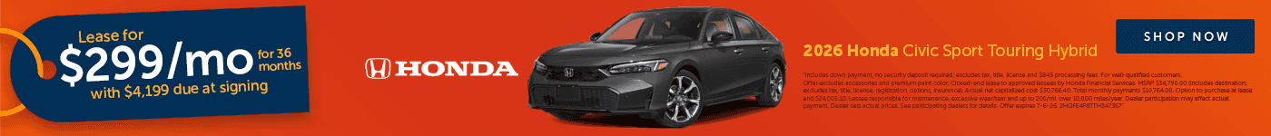 June Civic Offer