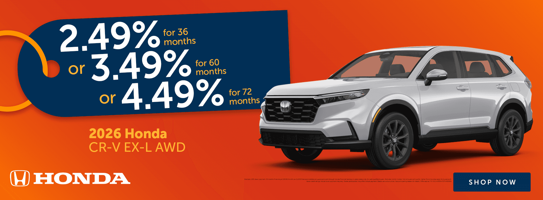 May CR-V Offer
