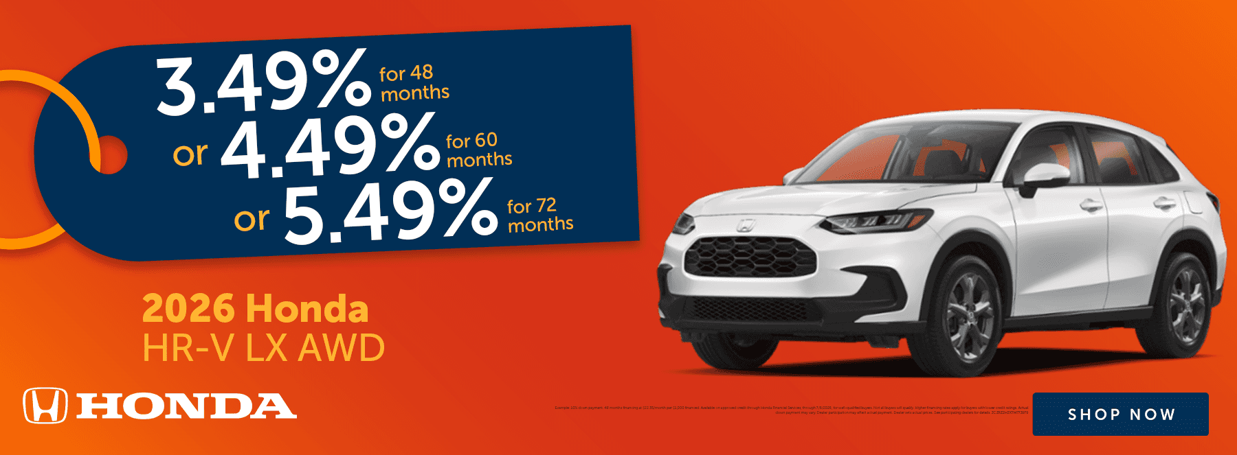 May HR-V Offer