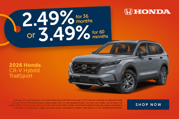 CR-V Hybrid Savings!