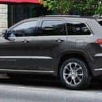 2019 grand cherokee parked on street