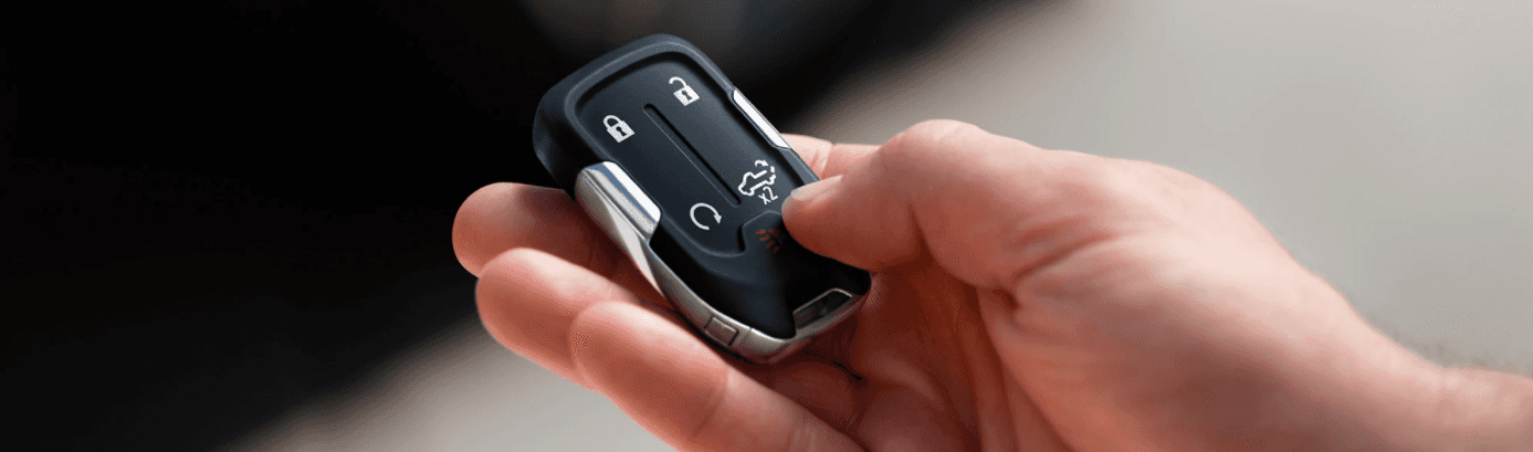 een geprogrammeerde Chevy key fob