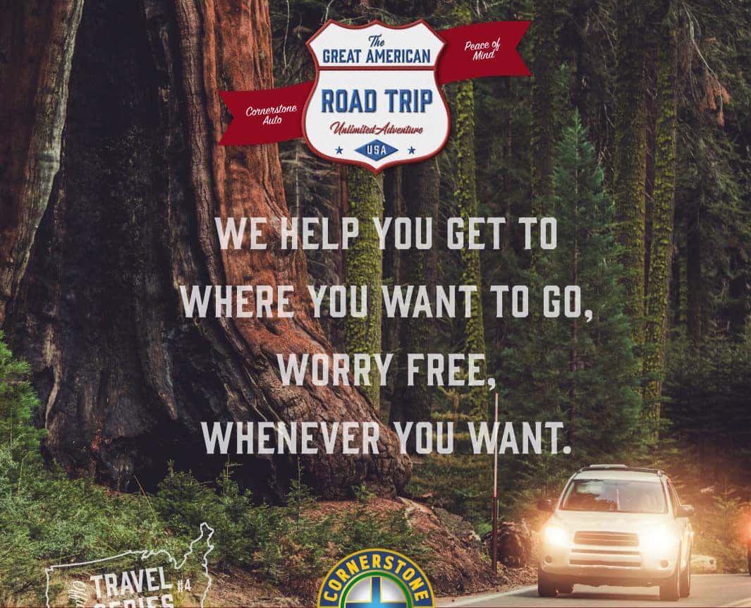 The Great American Road Trip with Cornerstone Auto in Elk River!