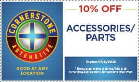 10% off Accessories & Parts Service Coupon