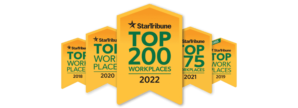 StarTribune Top Workplace Five Years