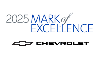 2025 Chevrolet Mark of Excellence award to Monticello Cornerstone Auto