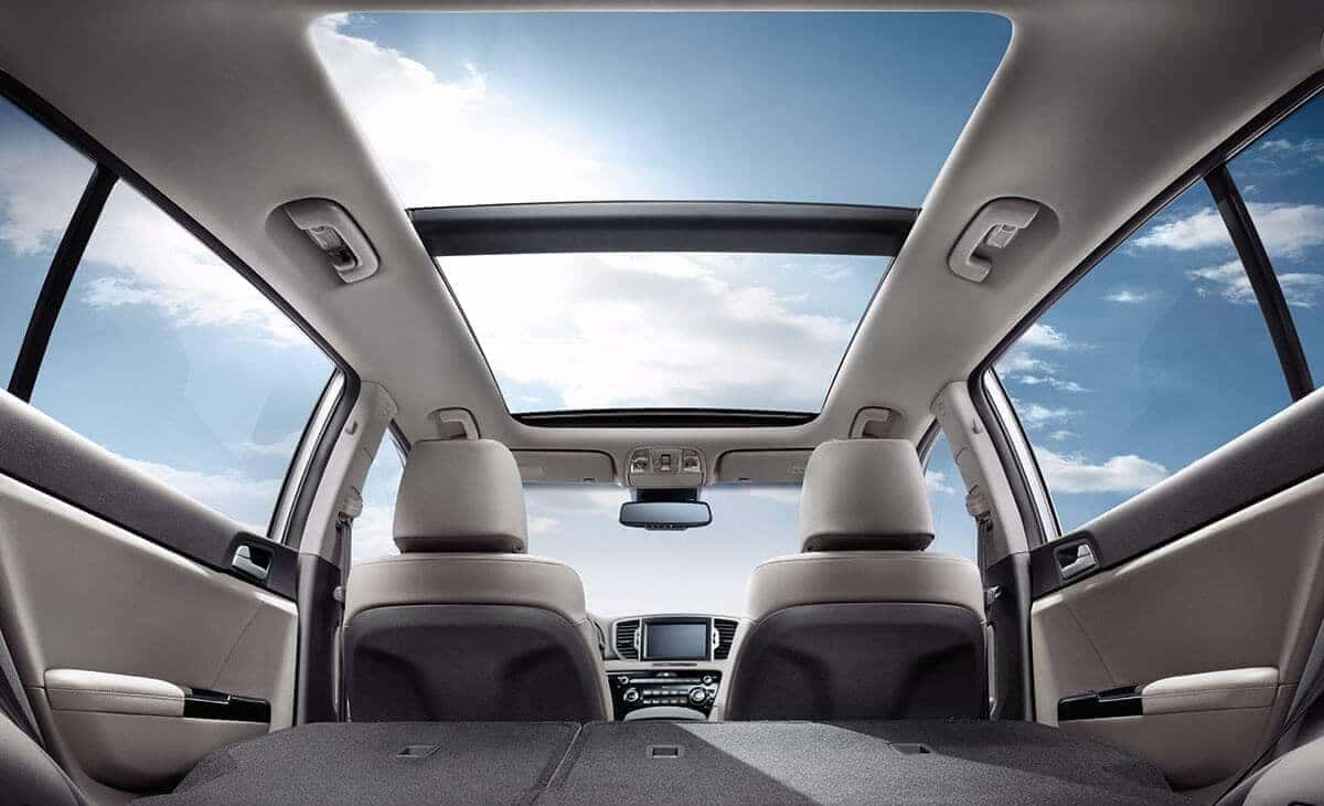 kia sportage 2022 interior trunk