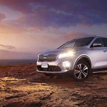 2020 Kia Sorento At Dusk