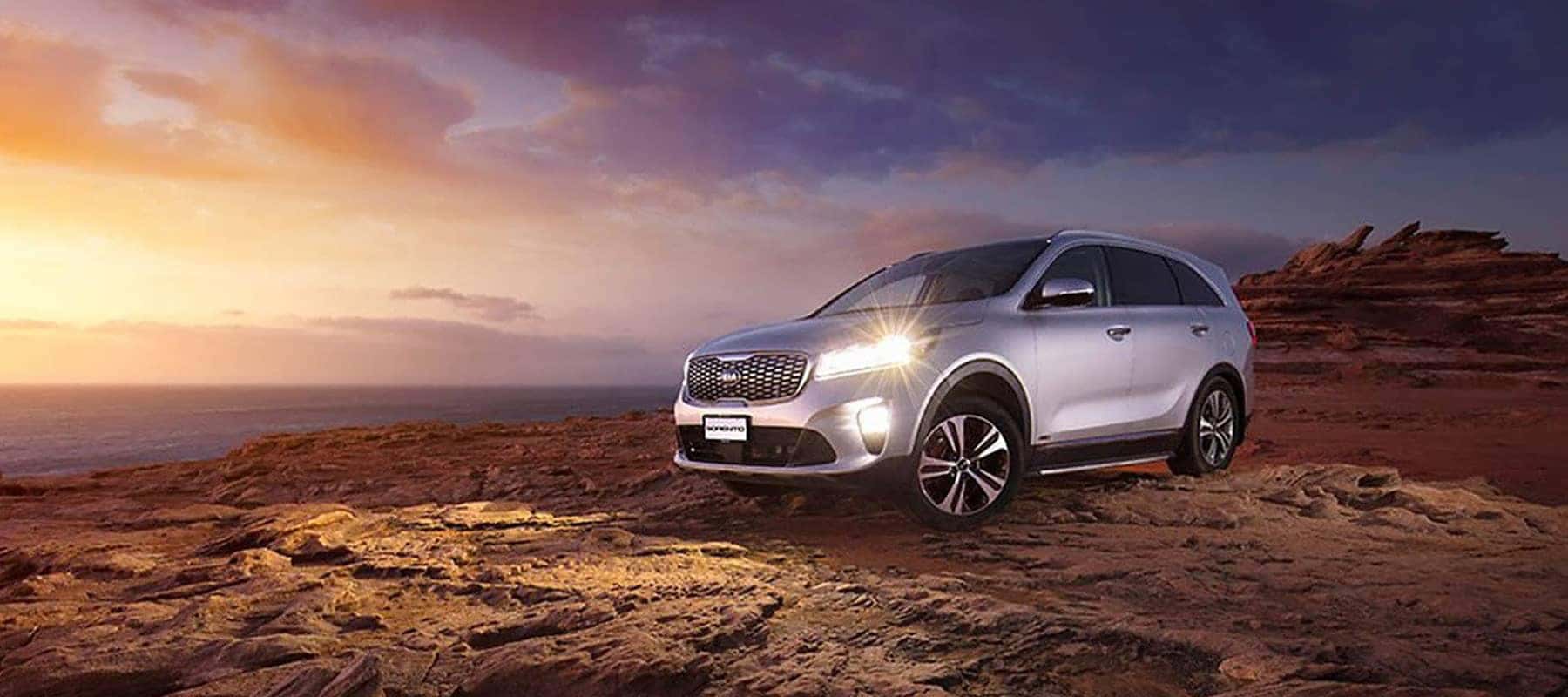 2020 Kia Sorento At Dusk