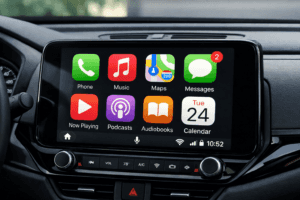 Apple CarPlay dashboard display