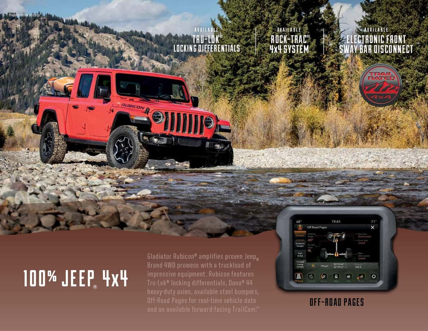 2020 Jeep Gladiator Cutter Chrysler Dodge Jeep Ram FIAT