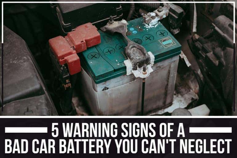 5 Warning Signs Of A Bad Car Battery You Can't Neglect - Cutter Mazda