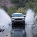 2020 Jeep Cherokee crossing river