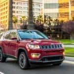 red 2021 jeep compass