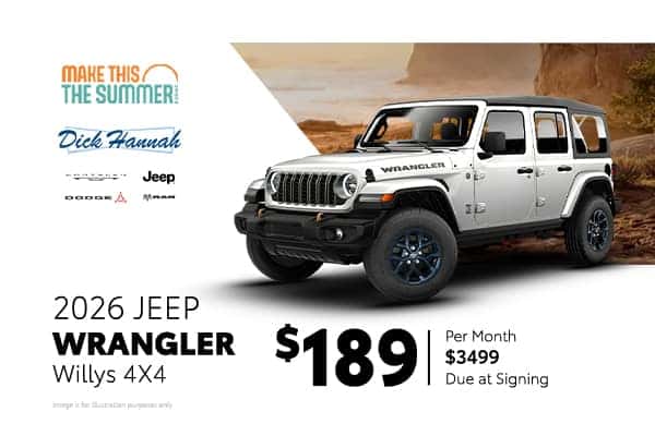 2026 JEEP WRANGLER WILLYS 4X4