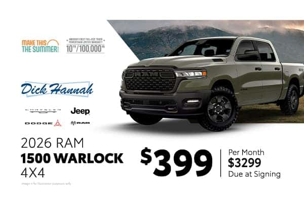 2026 Ram 1500 Warlock 4x4