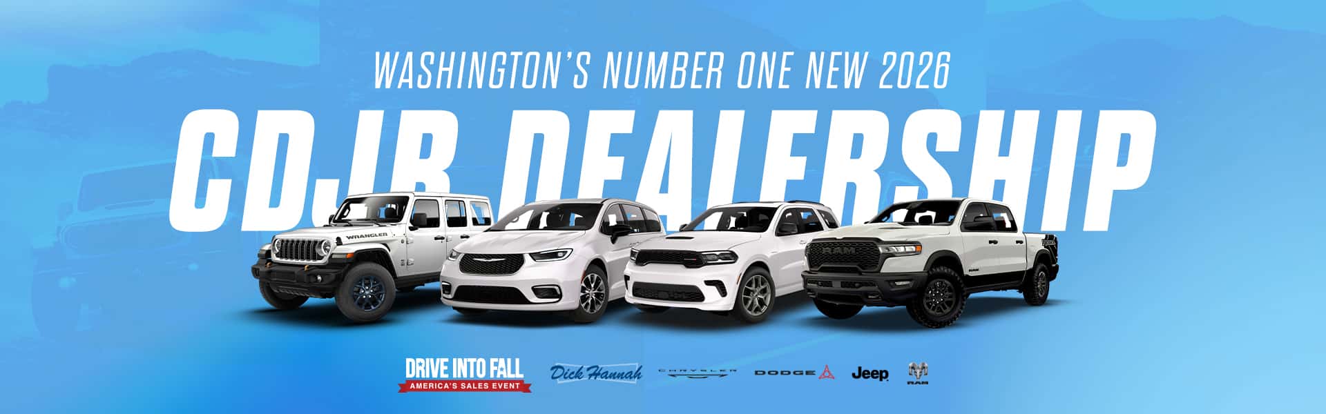 WASHINGTON'S NUMBER ONE NEW 2026 CDJR DEALERSHIP