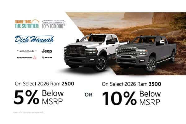 2026 RAM 2500 Or 2026 RAM 3500
