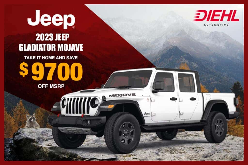 NEW 2023 JEEP GLADIATOR MOJAVE 4X4