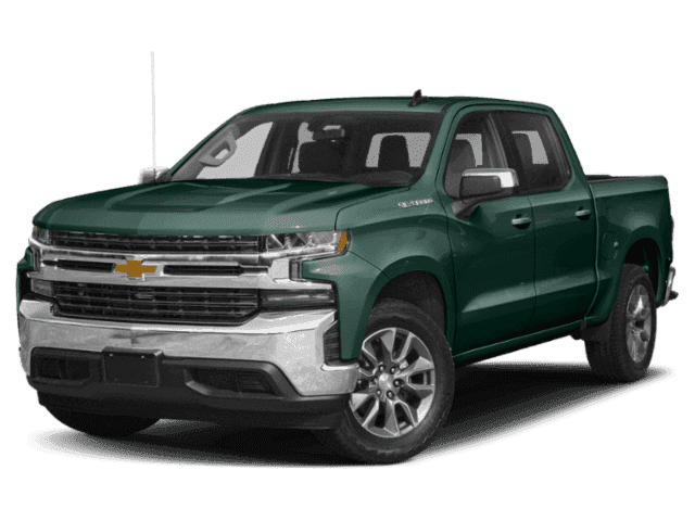 2019 Chevrolet Silverado 1500 2WD Crew Cab Work Truck green