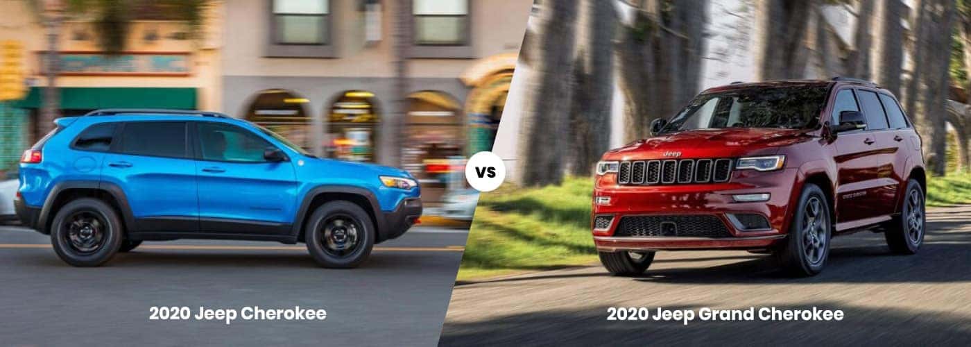 2020 Jeep Cherokee vs 2020 Jeep Grand Cherokee