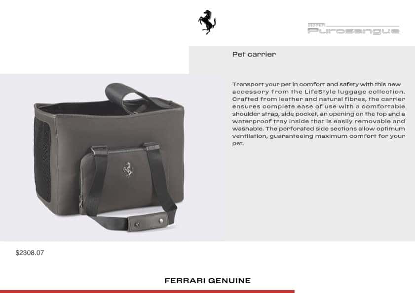 Ferrari Purosangue Accessories Page5