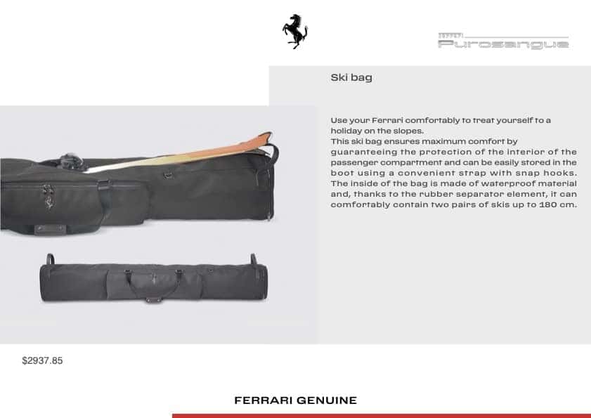 Ferrari Purosangue Accessories Page6