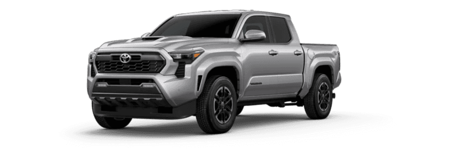 Tacoma in Celestial Silver Metallic, Black