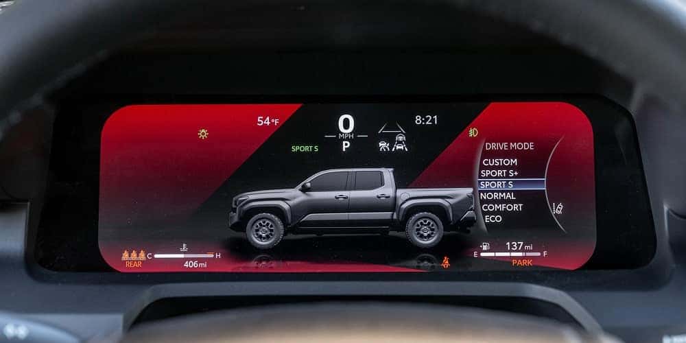 toyota tacoma digital meter