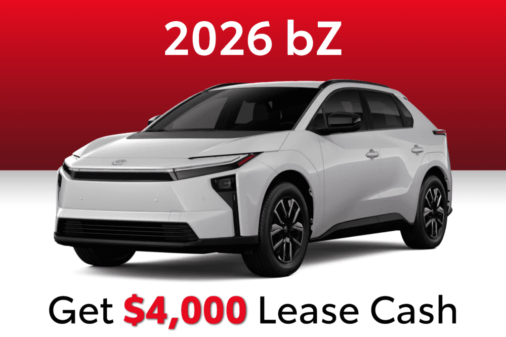 2026 bZ Lease Cash