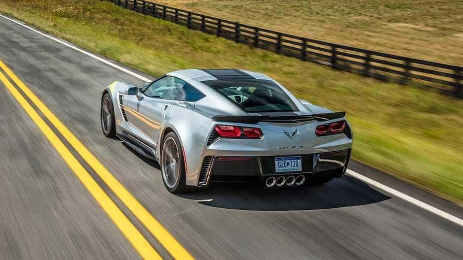 Exterior Features of the New Chevrolet Corvette at Garber in Saginaw, MI
