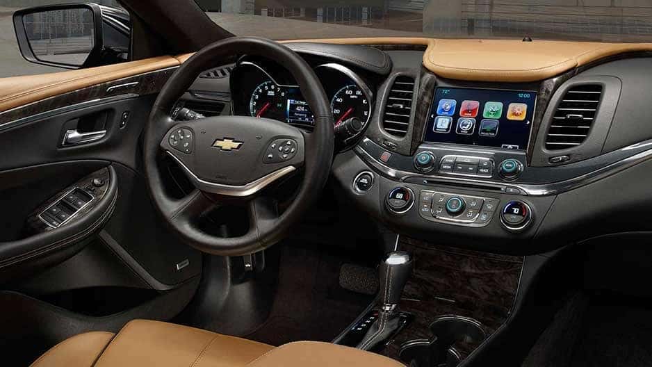 Interior Features of the New Chevrolet Impala at Garber in Saginaw, MI