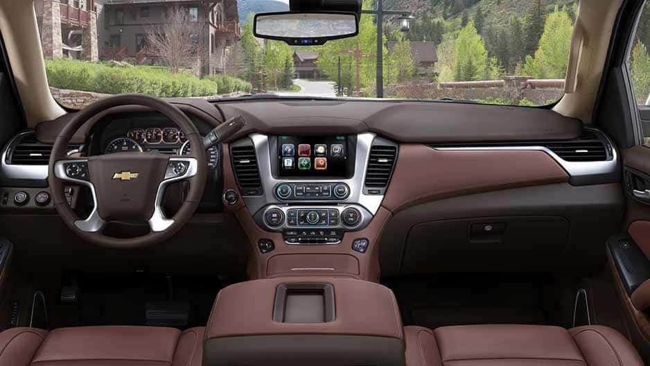 Interior Features of the New Chevrolet Suburban at Garber in Saginaw, MI