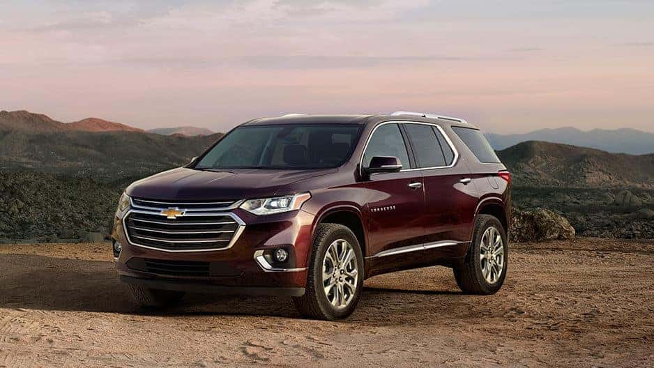 Exterior Features of the New Chevrolet Traverse at Garber in Saginaw, MI