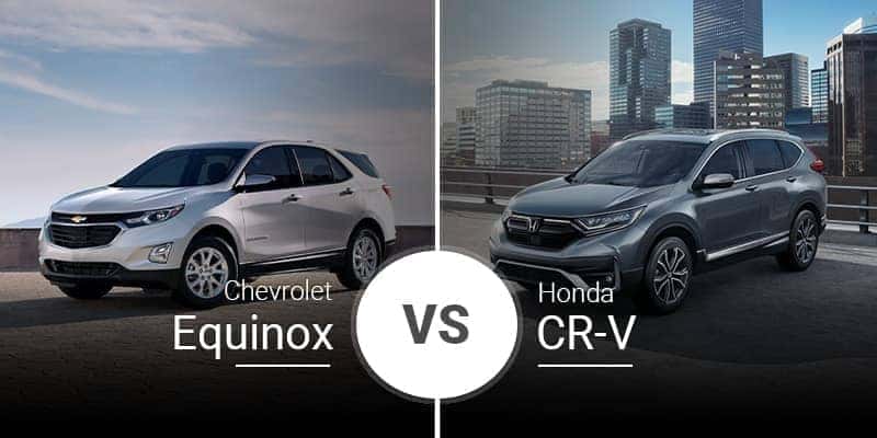 2020 Chevrolet Equinox Vs. 2020 Honda CR-V