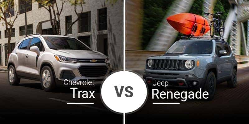 2020 Chevy Trax Vs. 2020 Jeep Renegade