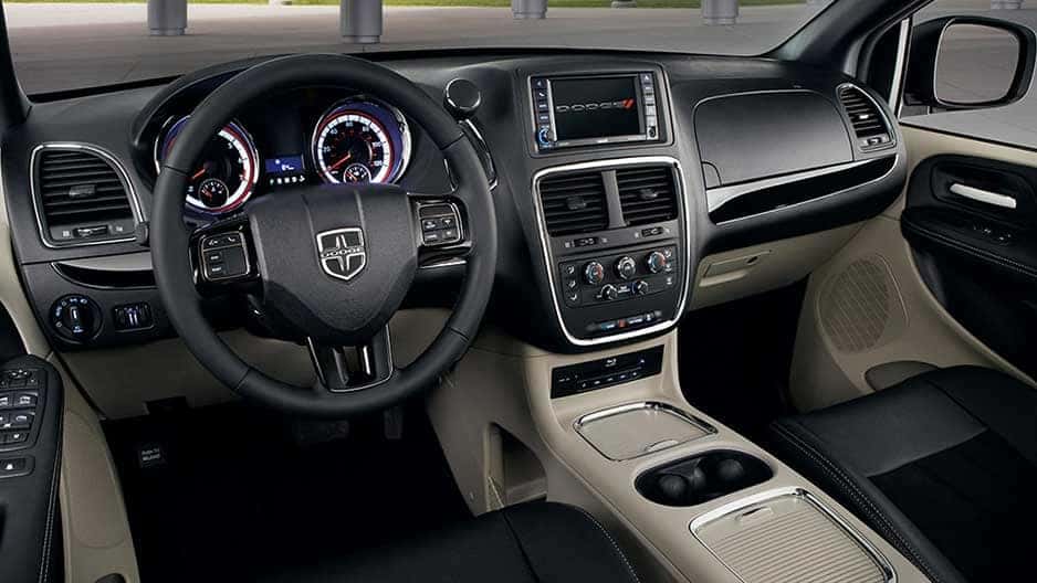 Interior Features of the New Dodge Grand Caravan at Garber in Orange Park, FL