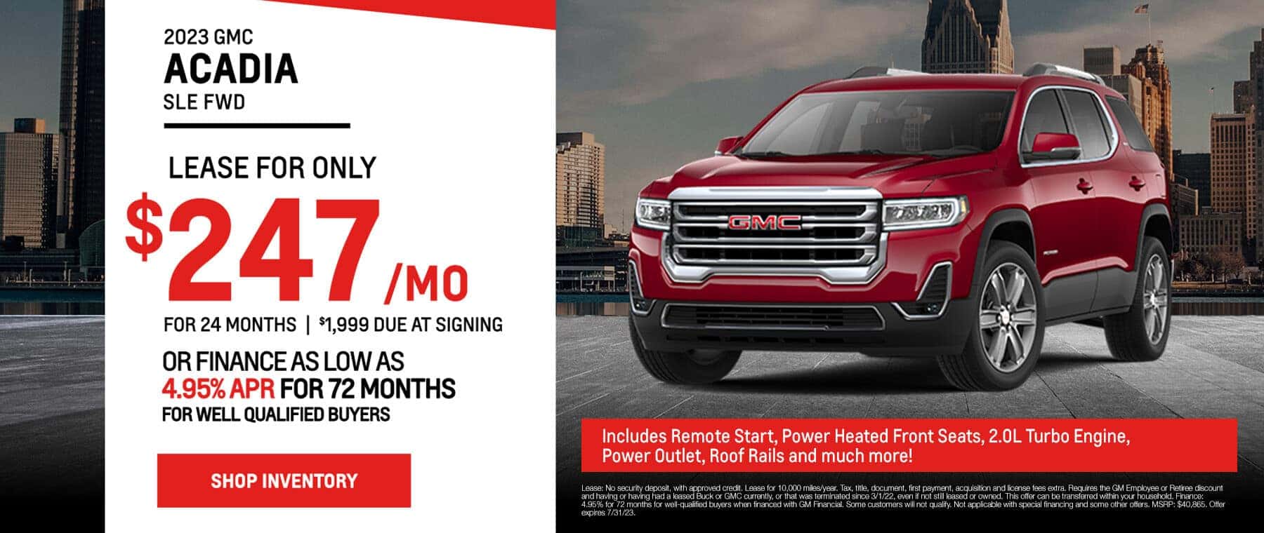 2023 GMC Acadia