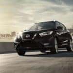 2020 Nissan Kicks suv driving down road