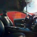 Picture of Ford Mustang view of driver side interior