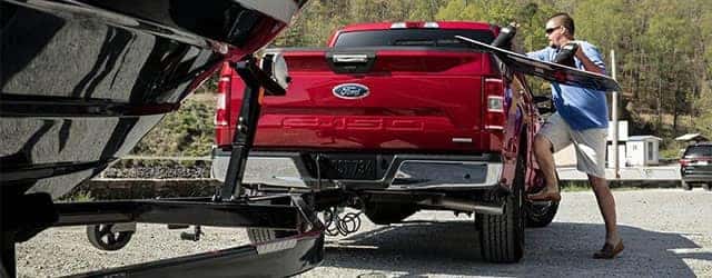 2018 Ford F-150 Towing Boat