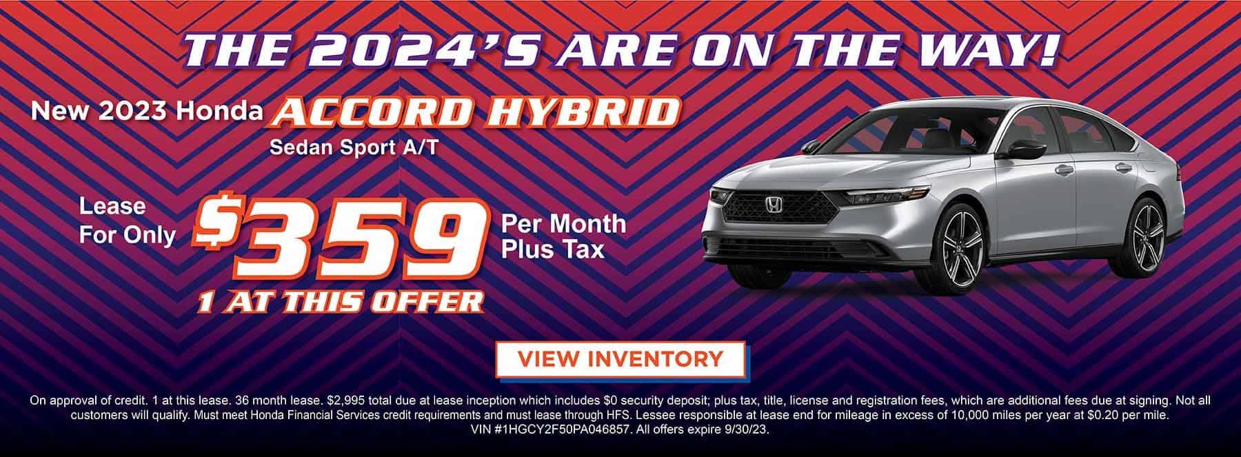 sept offer accord hybrid